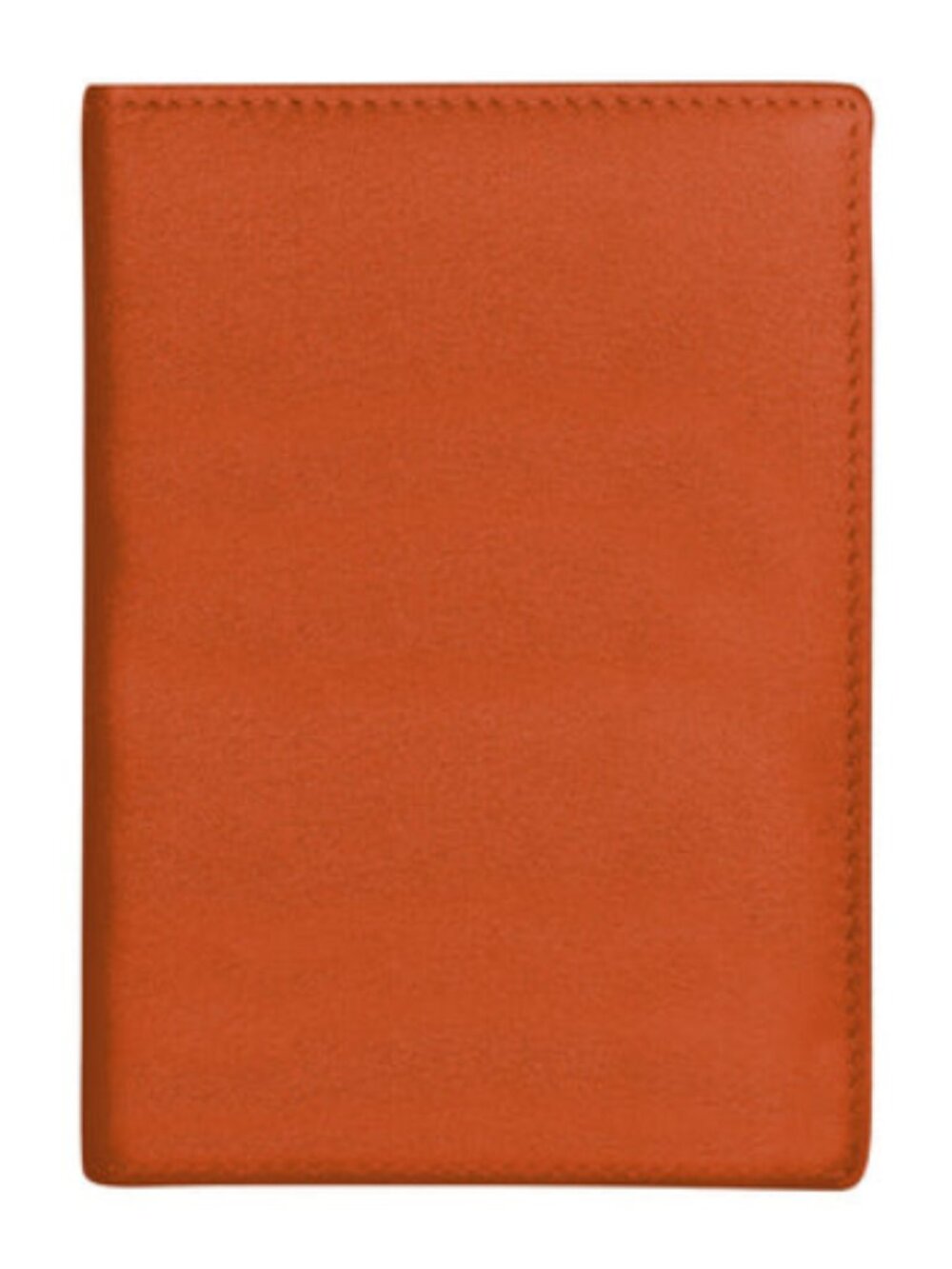 Leather RFID Passport Wallet | Orange